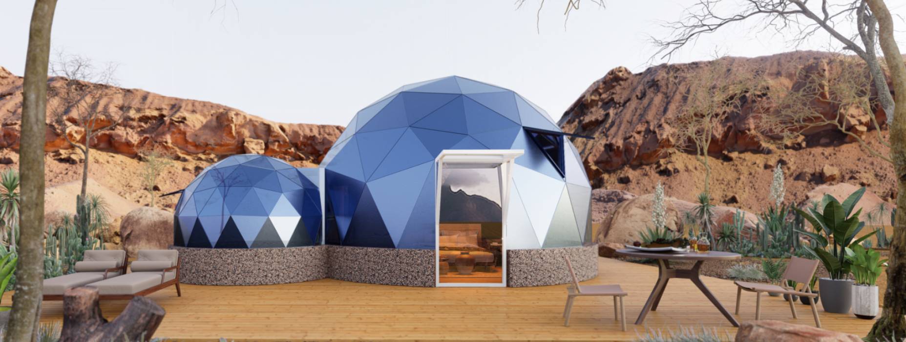 伊宁县球形智能光伏玻璃星空房